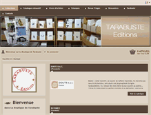 Tablet Screenshot of laboutiquedetarabuste.com